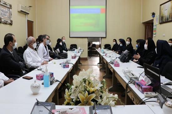 جلسه کمیته کنترل عفونت بیمارستان فارابی 